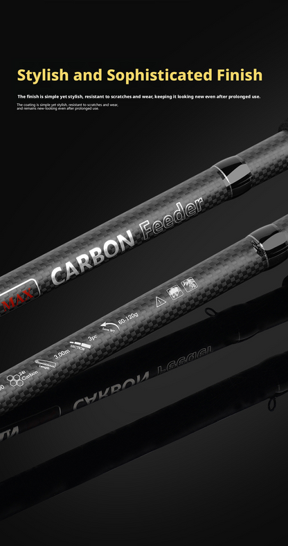 Canna da Pesca Mohan Max Carbon Feeder 3m, 3.3m, 3.6m, 3.9m