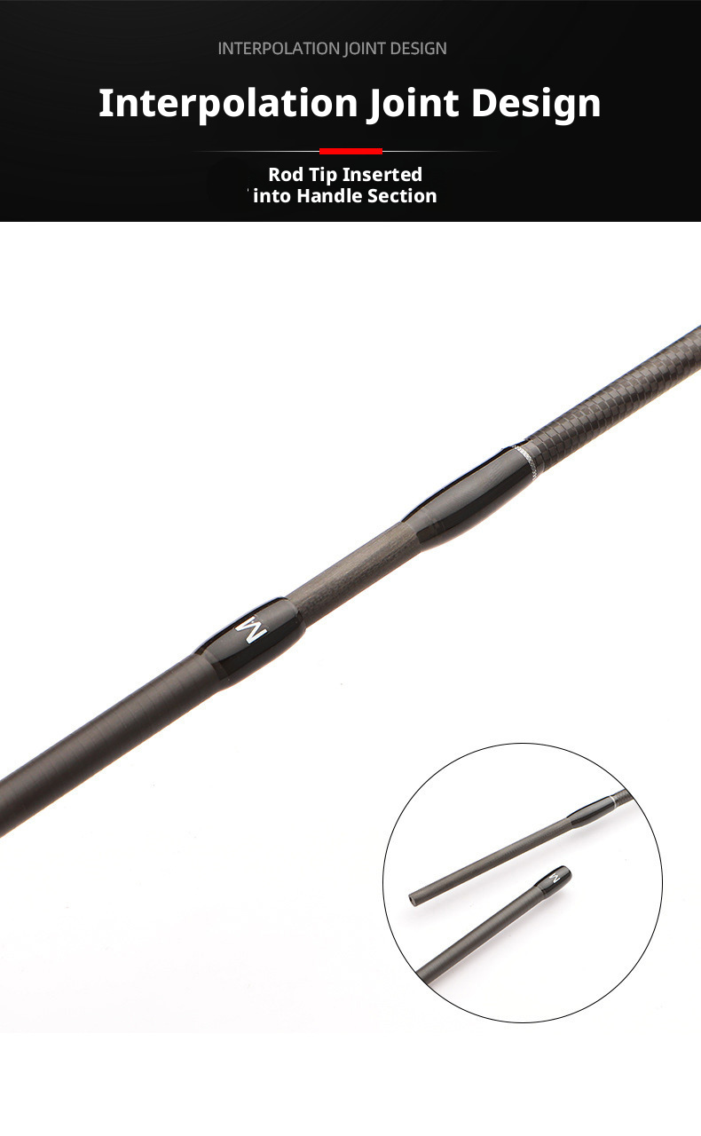 Canna da Pesca Fishband Spinning/Casting, M/L, 1.68m, 1.80m, 1.98m, 2.10m, 2.40m, 2.58m