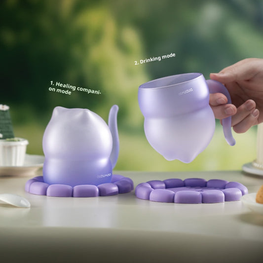 Tazza Gatto Vetro Luxury