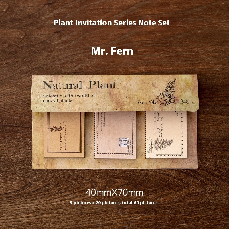 Notebook Vintage Botanical - Fiori e Erba