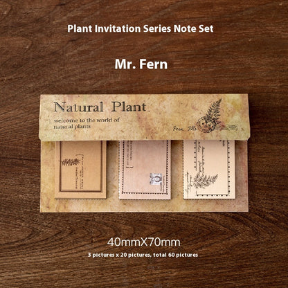 Notebook Vintage Botanical - Fiori e Erba