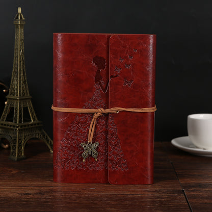 Blocco Note Portatile Kraft con Fogli Mobili