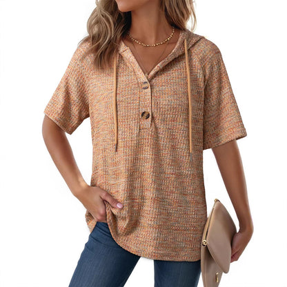 Hoodie Honeycomb V-Neck (S-2XL)