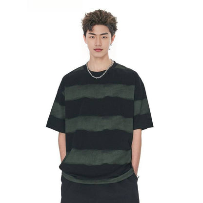 T-Shirt Parallel Stripe Tee (S-3XL)