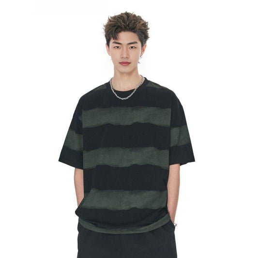 T-Shirt Parallel Stripe Tee (S-3XL)