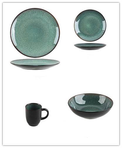 Nile Royal Emerald - Set in Porcellana