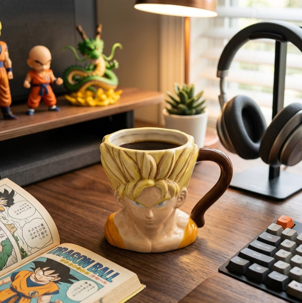 Tazza Mug 3D Dragon Ball - Goku Super Saiyan