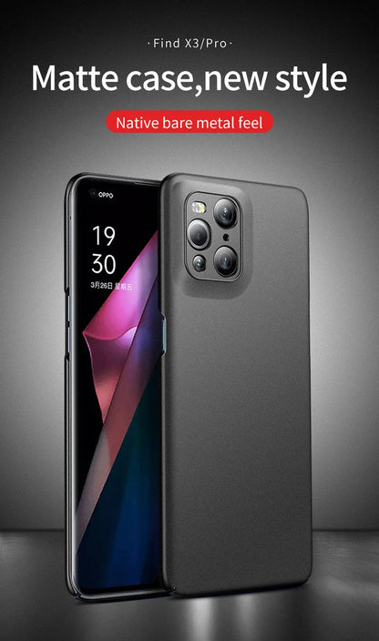 Cover Ultra Slim Frosted Case OPPO Find X3 Pro