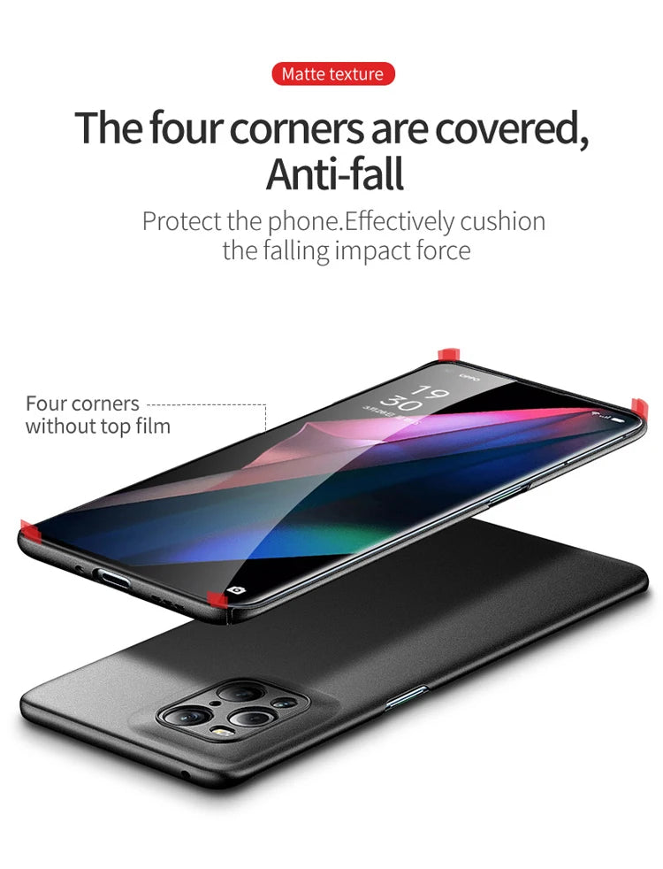 Cover Ultra Slim Frosted Case OPPO Find X3 Pro