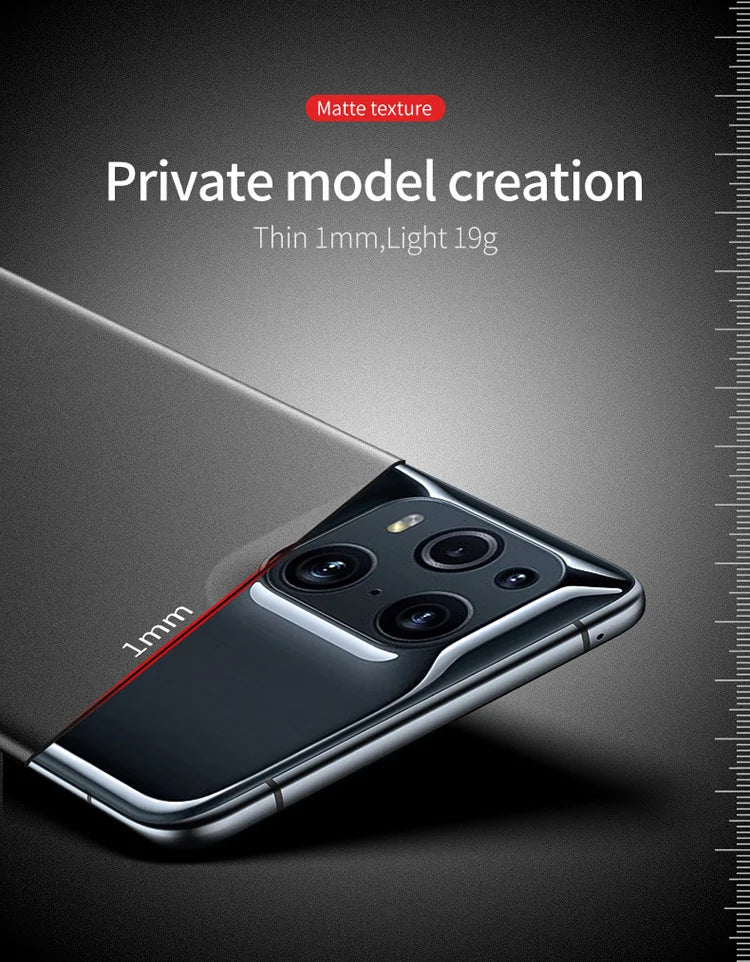 Cover Ultra Slim Frosted Case OPPO Find X3 Pro