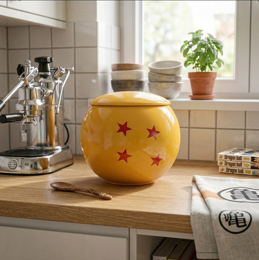 Tazza Mug/Contenitore Sfera del Drago con Coperchio - 4 Stelle Collector