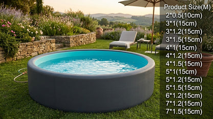 Oasis Wall - Piscina Rigida Gonfiabile
