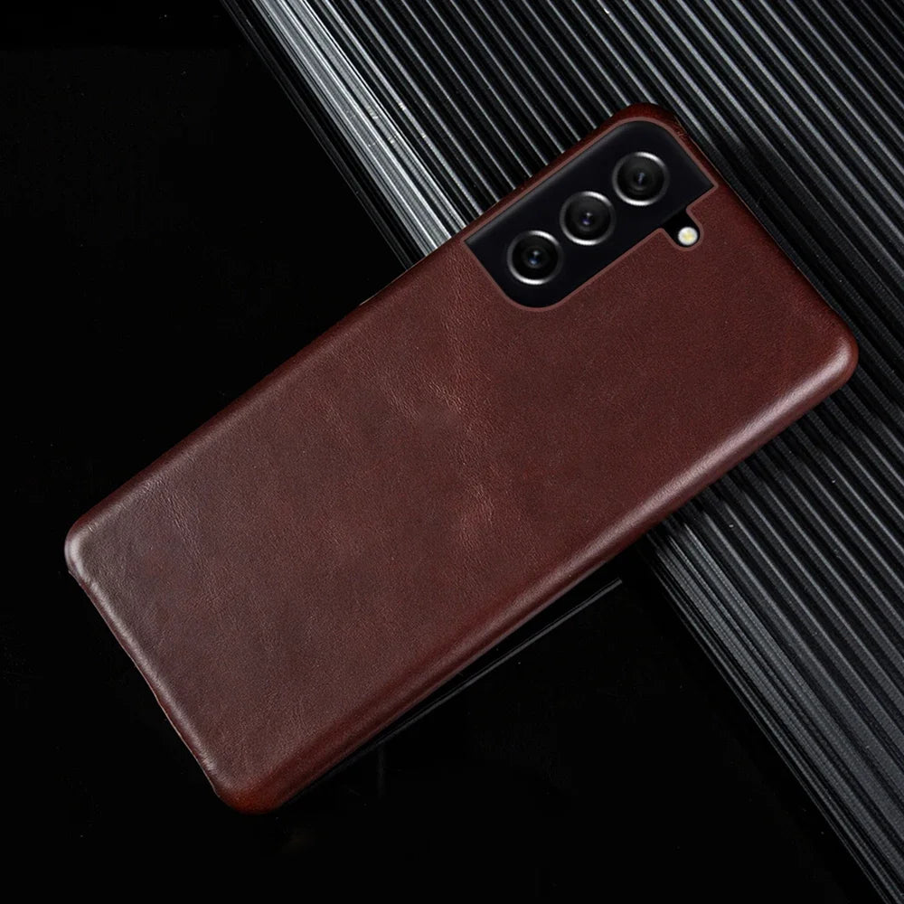 Cover Heritage Craft Leather (Hand Made) (Galaxy S21FE/S20/S20FE/S20 Plus)