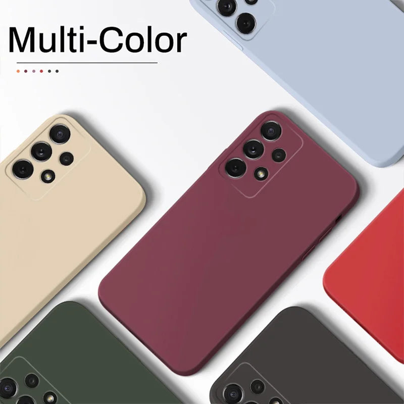 YISHANGOU - Cover Cloud Liquid Shell (Samsung Galaxy S22/S24/Ultra/S23/S20/S21FE/S25 Edge/A17/A52/A55/A53/A54/A56/S26/A37/A57)