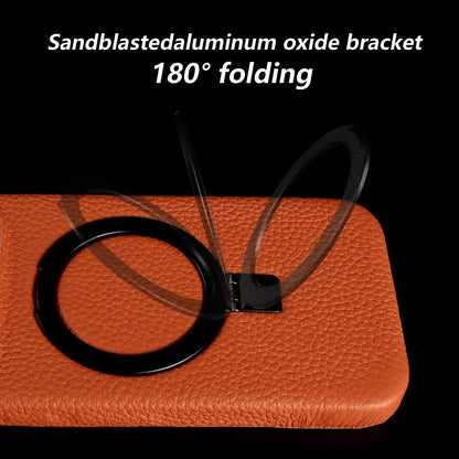 Cover Vera Pelle con Anello (Google Pixel 10 Pro/9Pro/8A/7Pro/6pro/5A)