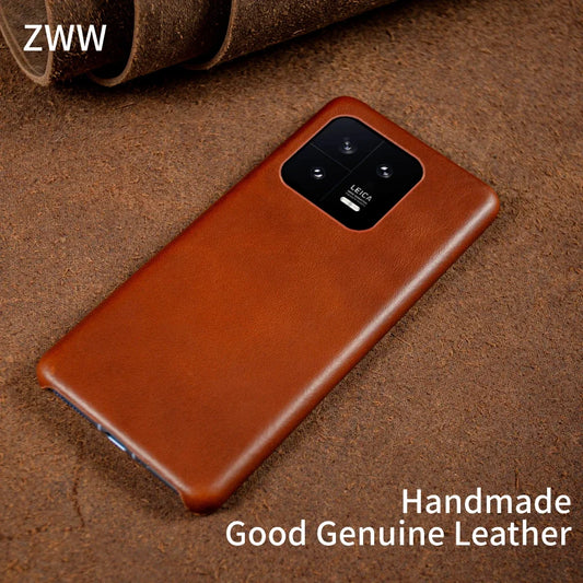 Cover Genuine Bovine Leather (Xiaomi 11/12/13/14/15/T/T Pro/Ultra/Pro Max/X6 Pro/X7 Pro)