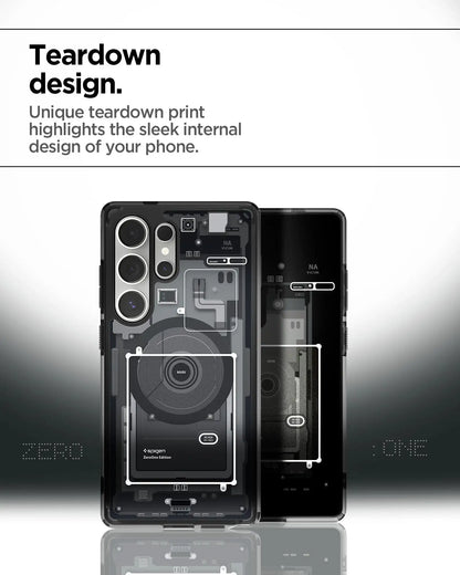 Cover Tech Skeleton For Samsung Galaxy S25 Ultra S26 S24 S23 Plus/Ultra