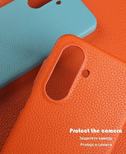 Cover Urban Luxe Wrapped (Genuine Leather Full) (Samsung Galaxy A17/A07/A26/A36/A56/A15/A53/A24)