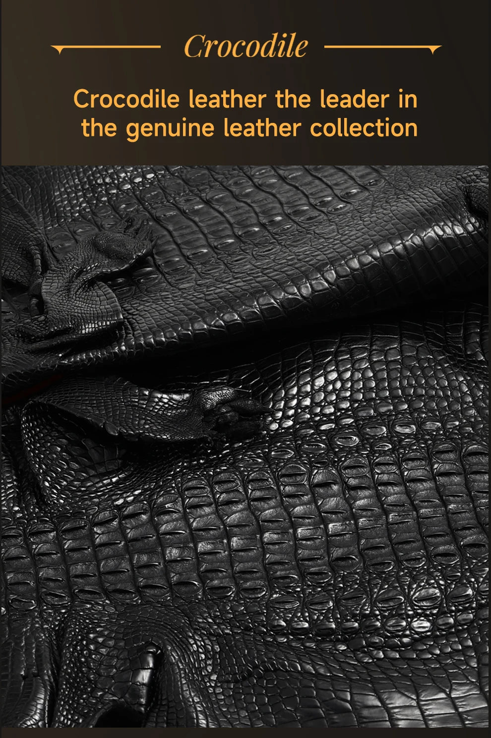Cover Genuine Crocodile per Samsung Galaxy S26, S25, S24, S22, S21, S23, Ultra, Plus, S25Ultra, S24Ultra, A55