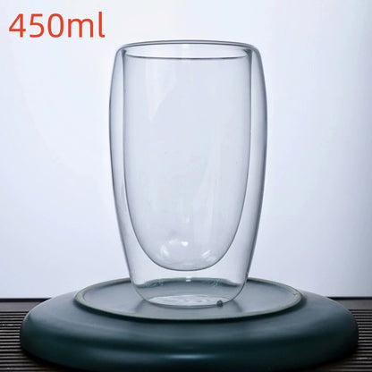 AeroGlass™ - Bicchiere e Tazza Termica a Doppia Parete 80/150/250/350/450ml