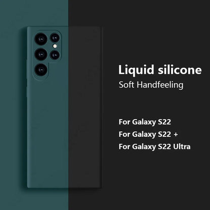 YISHANGOU - Cover Cloud Liquid Shell (Samsung Galaxy S22/S24/Ultra/S23/S20/S21FE/S25 Edge/A17/A52/A55/A53/A54/A56/S26/A37/A57)
