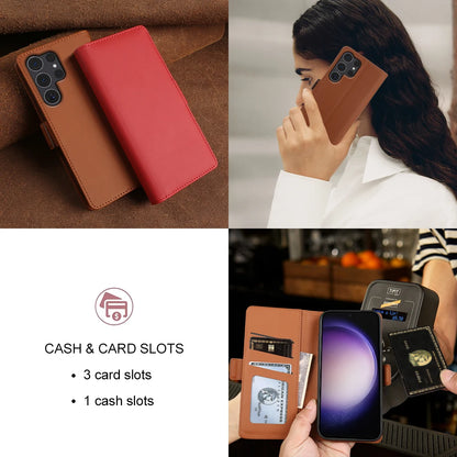 Cover Velvet Wallet Case (Samsun Galaxy S26/Ultra/S25/FE/S24/Plus/S23/S22/S21/S20/Note/20/Ultra)