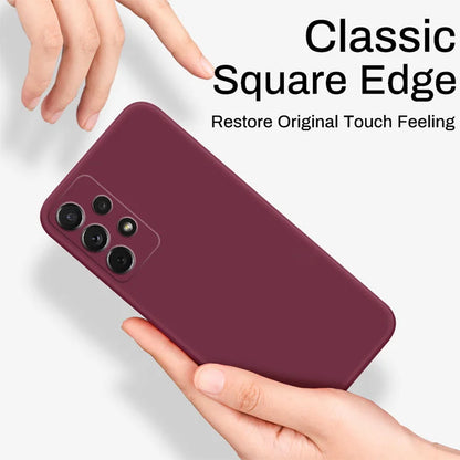 YISHANGOU - Cover Cloud Liquid Shell (Samsung Galaxy S22/S24/Ultra/S23/S20/S21FE/S25 Edge/A17/A52/A55/A53/A54/A56/S26/A37/A57)