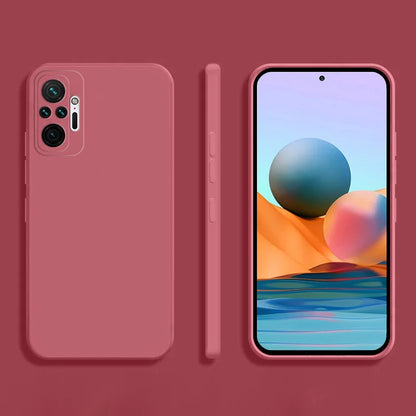 Cover Square Soft Silicone (Redmi Note 10 Xiaomi/10 Pro/Max/10S/1O/10 S)