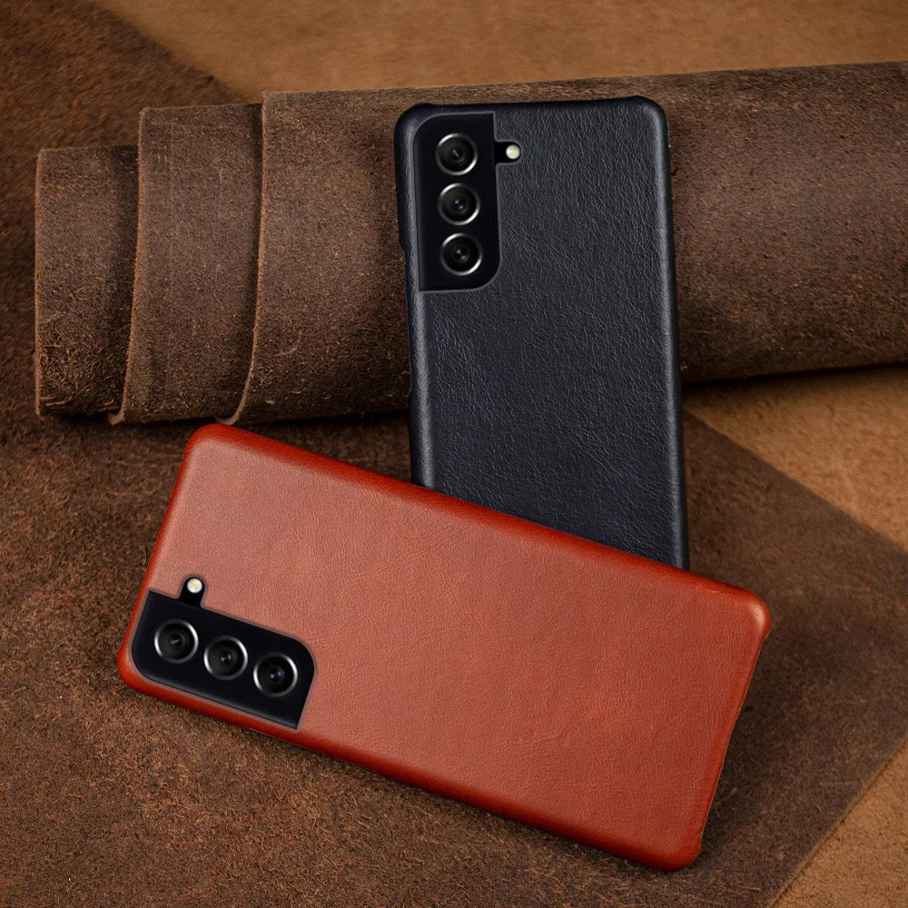 Cover Heritage Craft Leather (Hand Made) (Galaxy S21FE/S20/S20FE/S20 Plus)