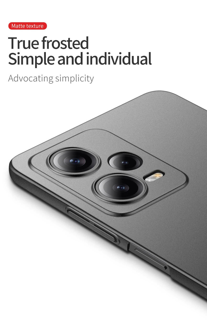 Luxury Slim Matte (Redmi Note 12/12S/Pro/Plus)