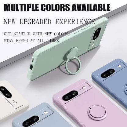 Cover in Silicone con Supporto (Google Pixel 6/6A/7/7A/8/8A/9/9A/10 Pro XL/10Pro)