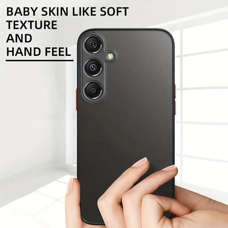 Cover Armor Shield Matte (Samsung Galaxy S26/S25/S24/S23/S25/Ultra/Plus)