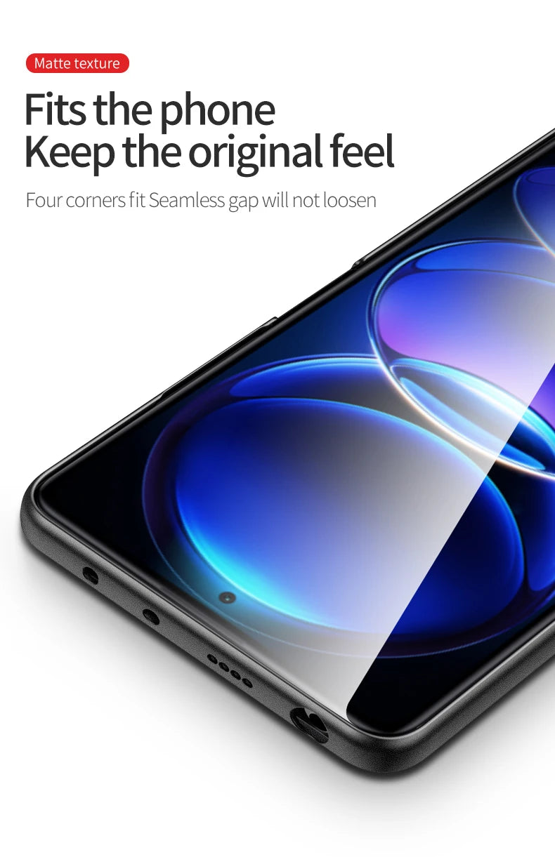 Luxury Slim Matte (Redmi Note 12/12S/Pro/Plus)