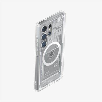 Cover Tech Skeleton For Samsung Galaxy S25 Ultra S26 S24 S23 Plus/Ultra
