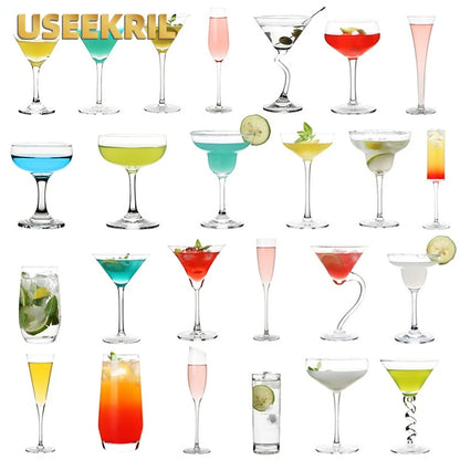 Bicchieri Cocktail (Singolo Acrilico)
