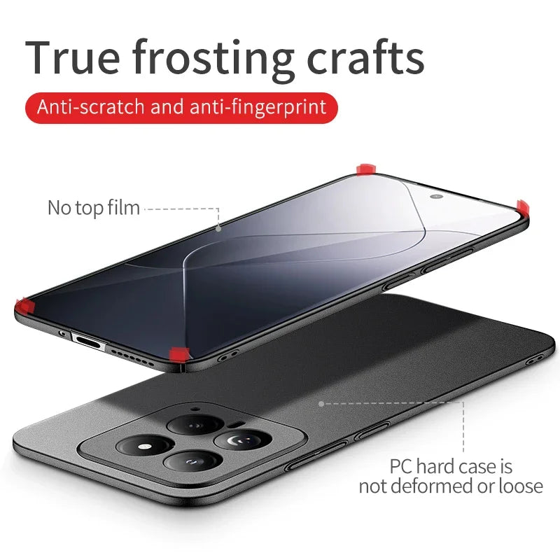 Cover Ultra-Thin Luxury PC (XIAOMI Mi 14/13/13T/14T Pro/Lite/T/T Pro)