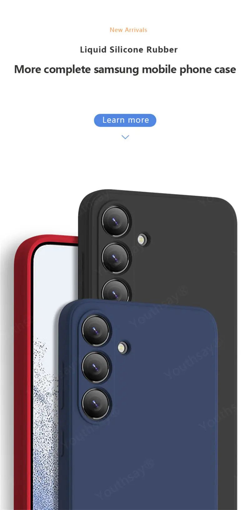 Cover Pure Soft Original (Samsung Galaxy A16/A17/A56/A36/A15)