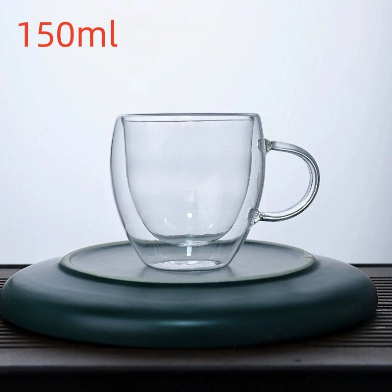 AeroGlass™ - Bicchiere e Tazza Termica a Doppia Parete 80/150/250/350/450ml