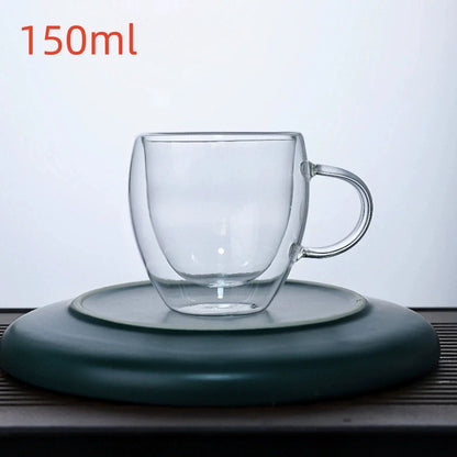 AeroGlass™ - Bicchiere e Tazza Termica a Doppia Parete 80/150/250/350/450ml