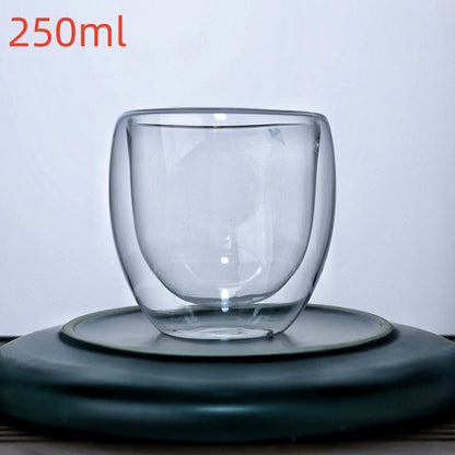 AeroGlass™ - Bicchiere e Tazza Termica a Doppia Parete 80/150/250/350/450ml