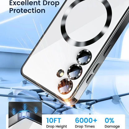 Cover Magsafe Magnetic Mirror Glow (Samsung Galaxy S26/S25/FE/S24/S23/Ultra/A56/A36/A26/A55/A54/A17/A07/A16/A35/A15/A14/A05)