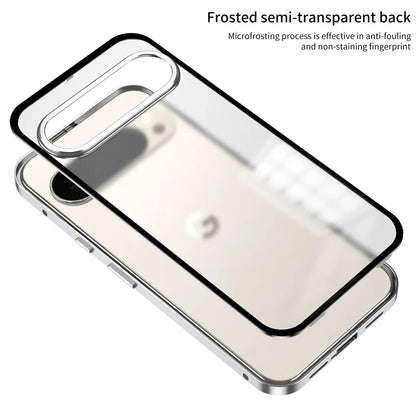 Cover con Telaio in Alluminio (Google Pixel 9/10 Pro/XL/9A/8/8A/7/7A)