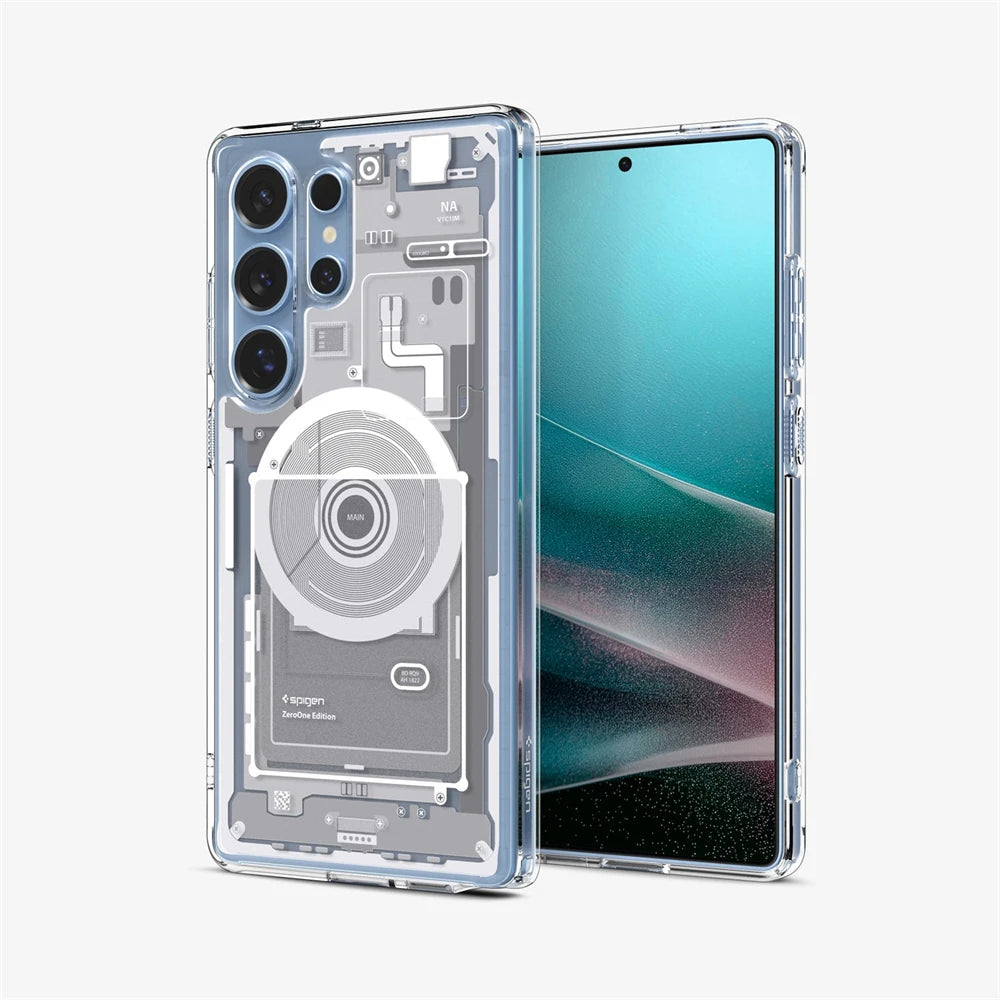 Cover Tech Skeleton For Samsung Galaxy S25 Ultra S26 S24 S23 Plus/Ultra