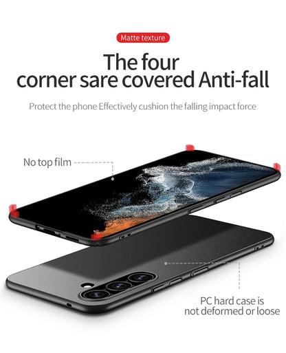 Cover Silk Frosted Shell (SAMSUNG Galaxy S26/S25/S24/S23/S22/S21/FE/Plus/Ultra)