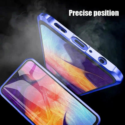 Cover 360° Metal & Glass Magnetic Case 8Xiaomi 14T Pro/13T/11T / Redmi Note 13/12/11/10/9S/8 Pro)