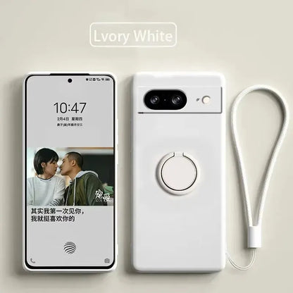Cover in Silicone con Supporto (Google Pixel 6/6A/7/7A/8/8A/9/9A/10 Pro XL/10Pro)