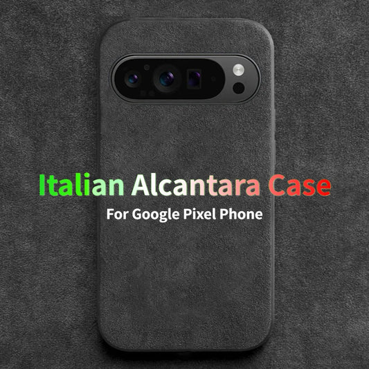 Cover Alcantara Italiana Luxury (Google Pixel 9 Pro/8 Pro/7 Pixel Fold/8A/7A/6 Pro)