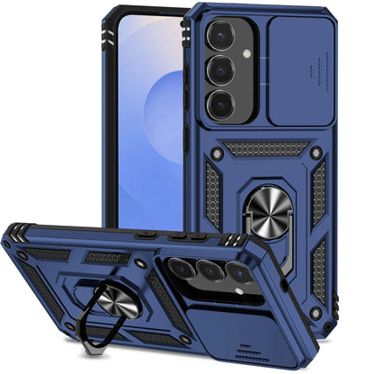 Cover Titan Ring Armor (Ring Holder & Lens Protect) (Samsung Galaxy S25FE/S25Edge/A17/A07/A56/A26/A36/A16/A06/S25FE)