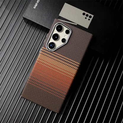 Cover Mag Carbon Alloy (MagSafe + Alloy Lens) (Samsung Galaxy S26Ultra/S26/S25/S24/S23/Ultra/Plus)