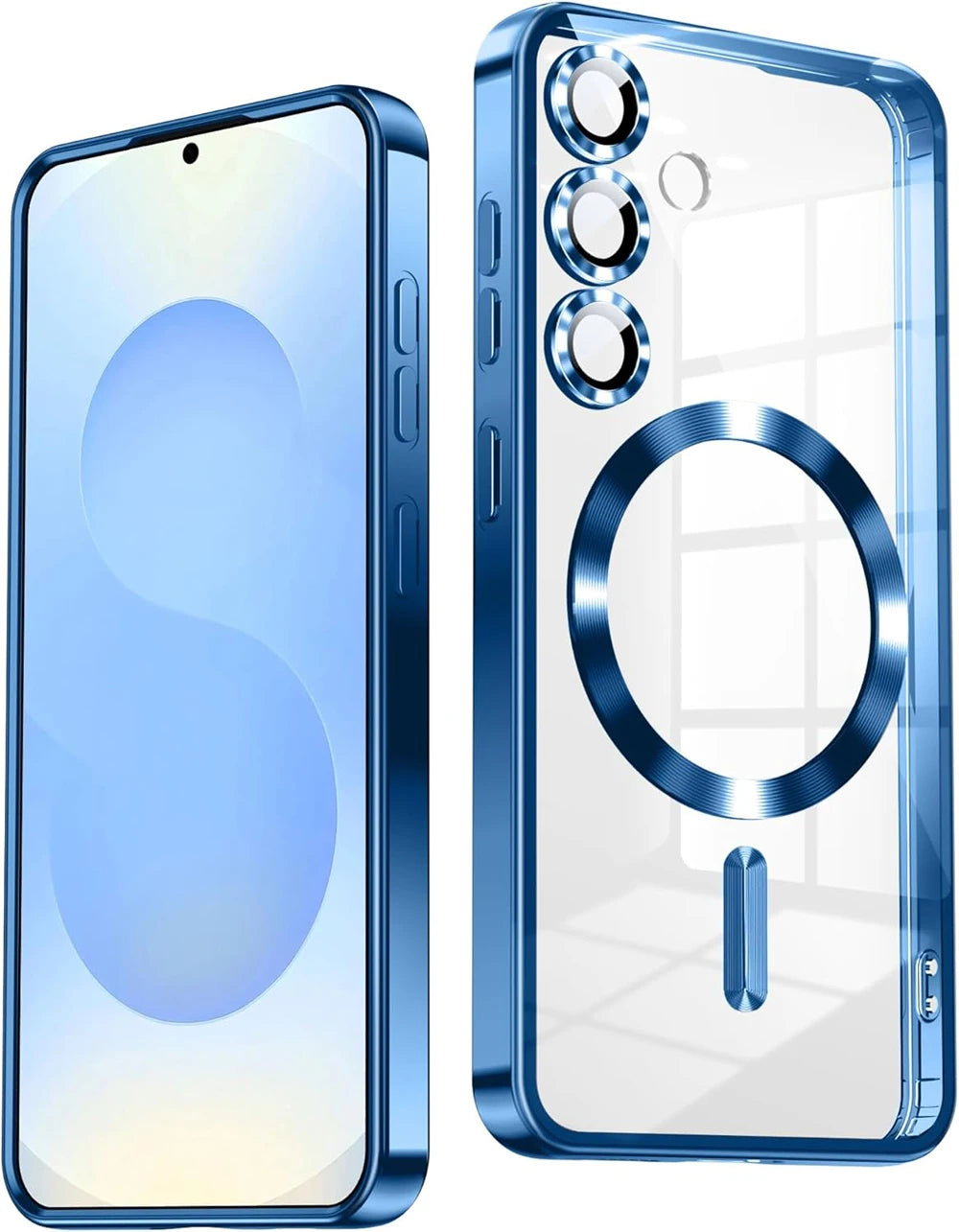 Cover Magsafe Magnetic Mirror Glow (Samsung Galaxy S26/S25/FE/S24/S23/Ultra/A56/A36/A26/A55/A54/A17/A07/A16/A35/A15/A14/A05)